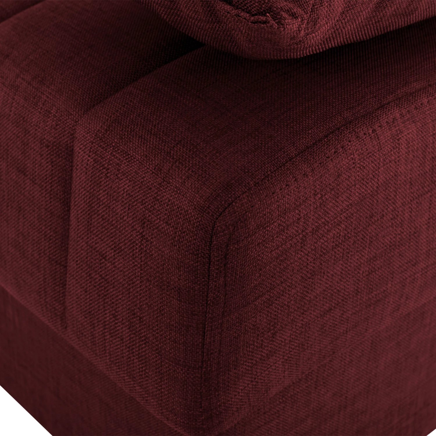 Sofa-shtrat, 3 vendesh, pëlhurë e kuqe, ANDRI FH3239.06