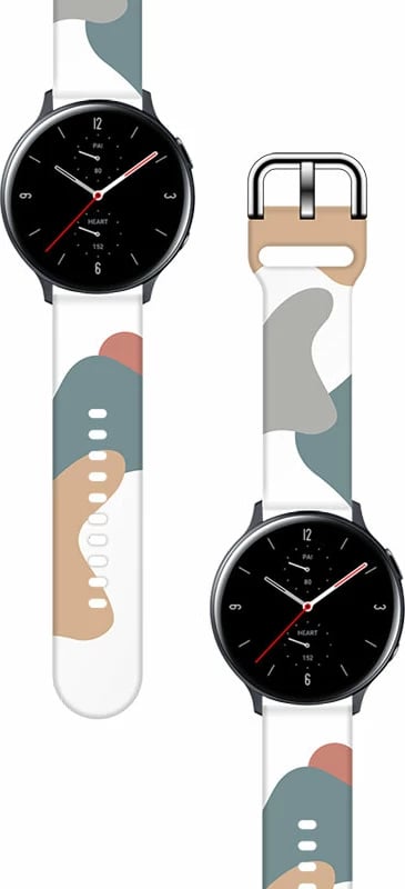 Rrip silikoni Hurtel Moro Band për Samsung Galaxy Watch 42mm, kamuflazh, shumëngjyrësh