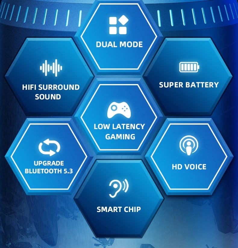 Dëgjuese Lenovo GM2 PRO, të zeza