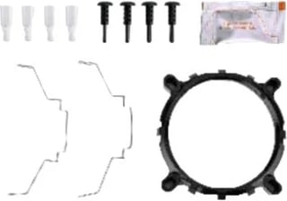 Ftohës ajri Thermaltake UX200 SE ARGB, 12 cm, ndriçim LED, i bardhë/zi