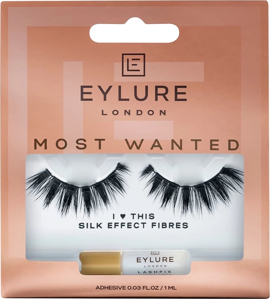 Qerpikë të rremë Eylure Most Wanted Lashes I Heart This për femra të zinj 1 copë