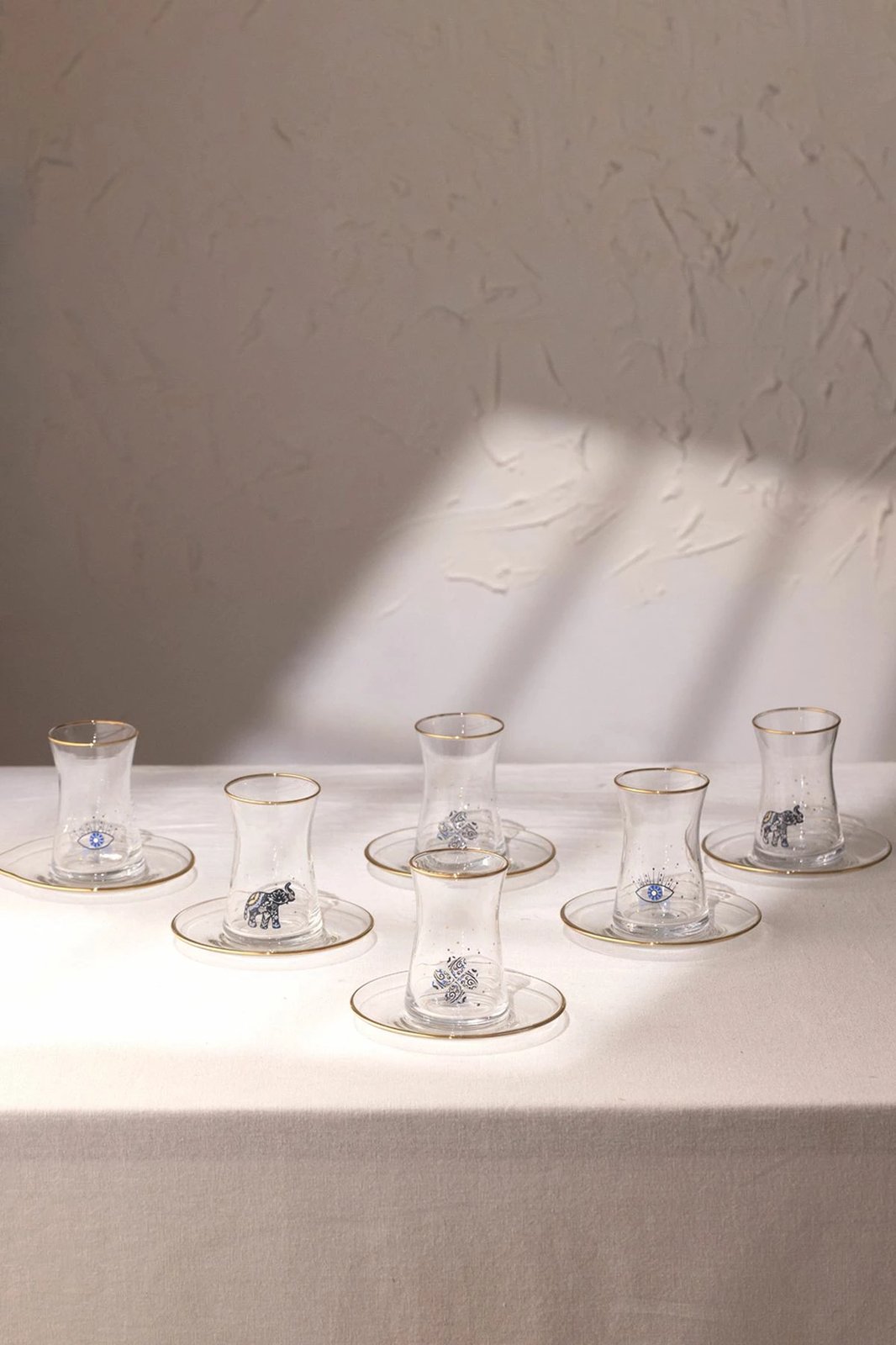 Set gotash çaji (12 copë), Hermia Concept, Lucky Charm