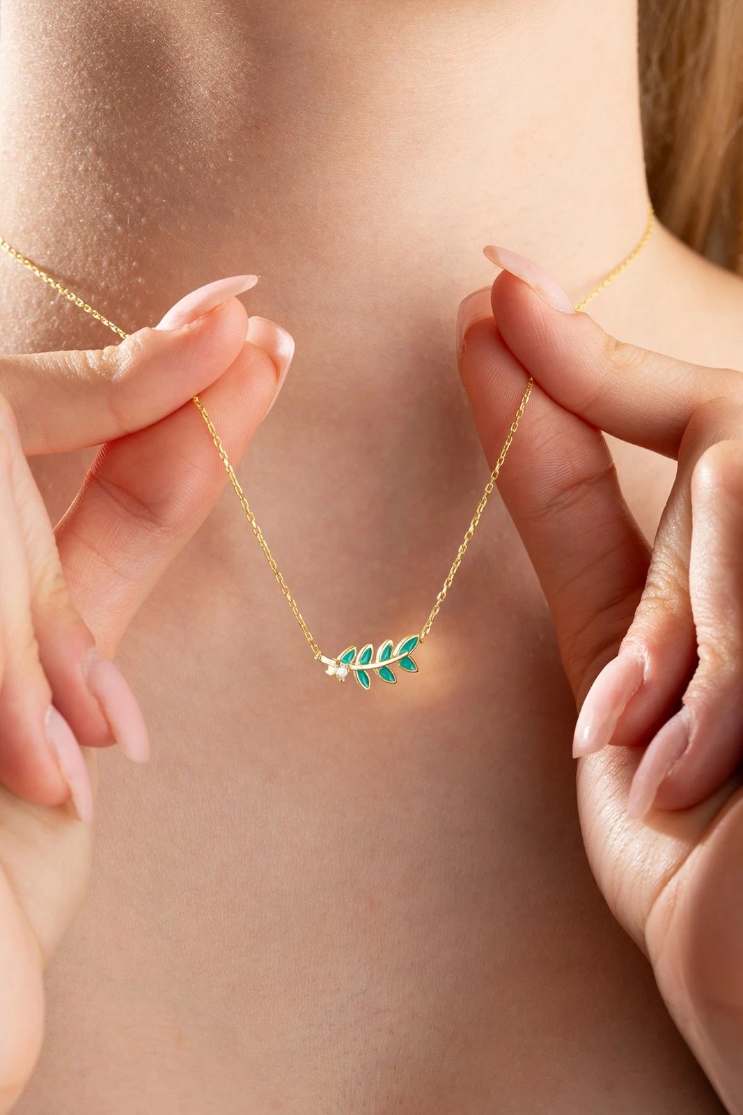 Qafore argjendi, ngjyrë ari dhe e gjelbër, Jumeon, NRZ99640