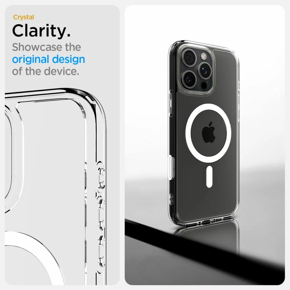 Mbështjellës Spigen Ultra Hybrid për iPhone 16 Pro, Bardhë