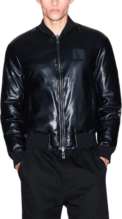 Jakne Armani Exchange meshkuj, e zezë