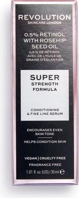 Revolution Skincare Extra 0.5% Retinol Serum with Rosehip Seed Oil