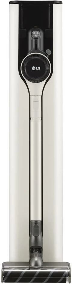 Fshesë me korrent vertikale pa kabllo, LG, A9T-PRIME1C CordZero All-in-One Tower, 2.5L, 260W, Wi‑Fi, deri 120 min, bezhë
