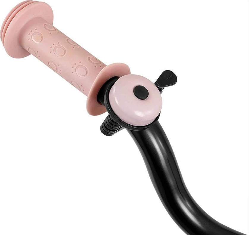 biçikletë ekuilibri MILLY MALLY Dragon 10" rrota shkumë, kornizë çeliku e lehtë, timon/sedilje të rregullueshme, zile, 2–4 vjeç, rozë