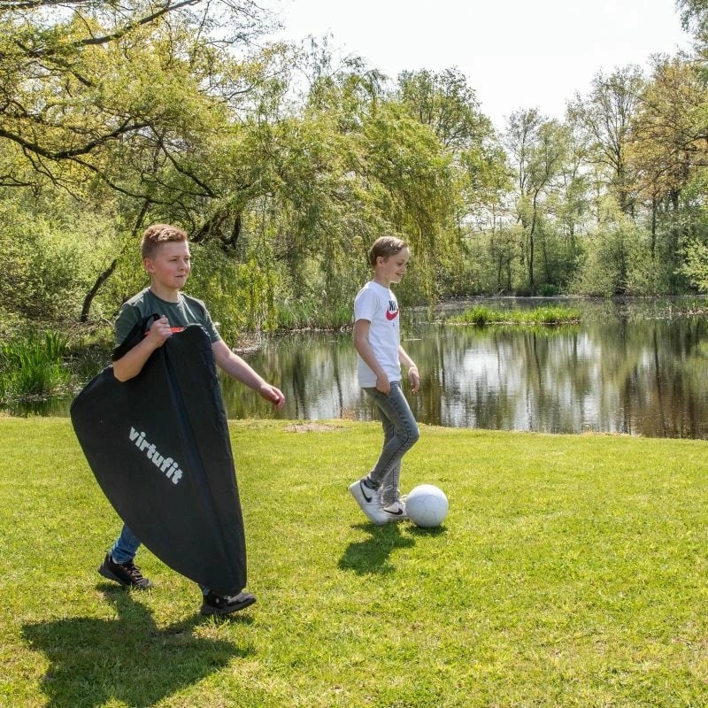 Set porta futbolli Virtufit