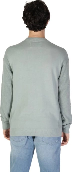 Felpa Calvin Klein Jeans për meshkuj, e gjelbër Felpa Calvin Klein Jeans për meshkuj, e gjelbër