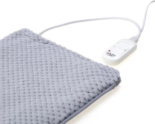 Jastëk ngrohës elektrik Adler AD 7415 30x40 cm 45-80W 2 nivele gri