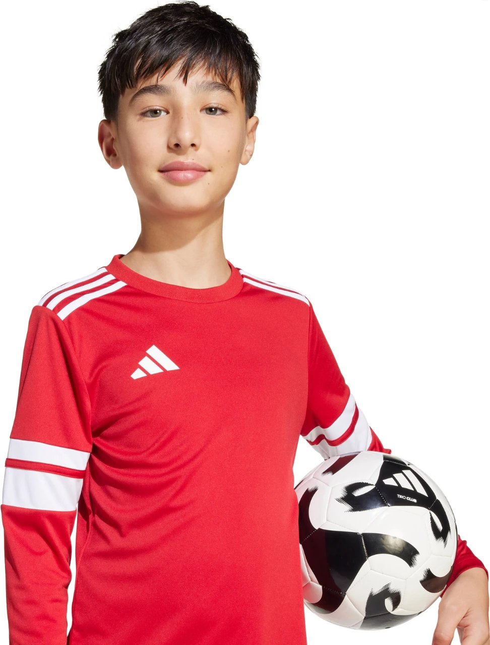 Maicë me gjatësi të gjatë për fëmijë adidas, e kuqe