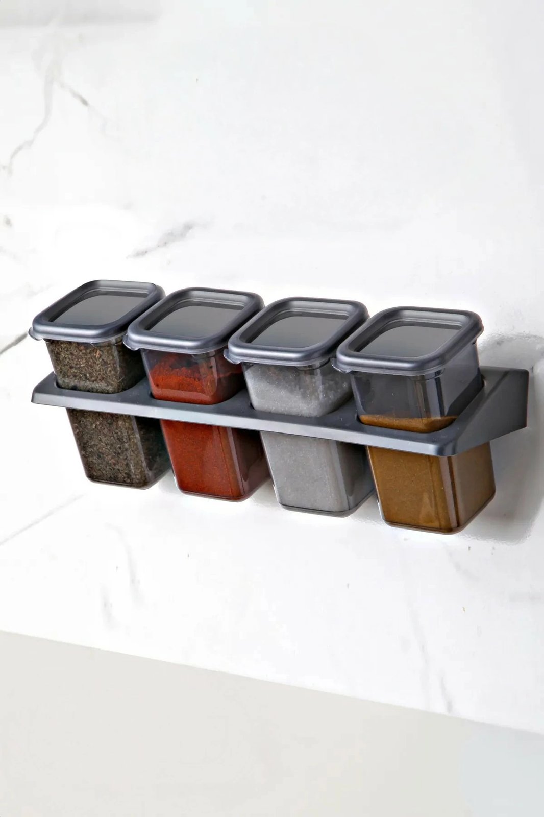 Set kuti për organizim (4 copë), Hermia, MCH10571, ngjyrë e zezë