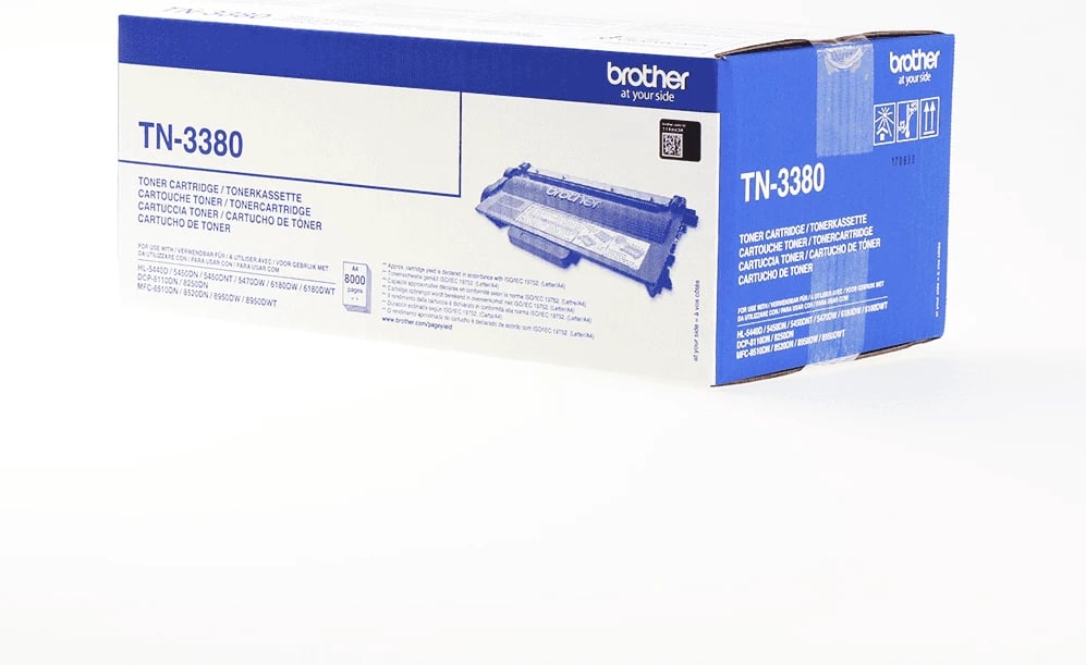 Toner Brother TN-3380 8000 faqe XL, e zezë