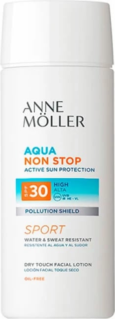 Losion për fytyrë me mbrojtje dielli Anne Möller Non Stop Aqua Spf30 unisex 75ml