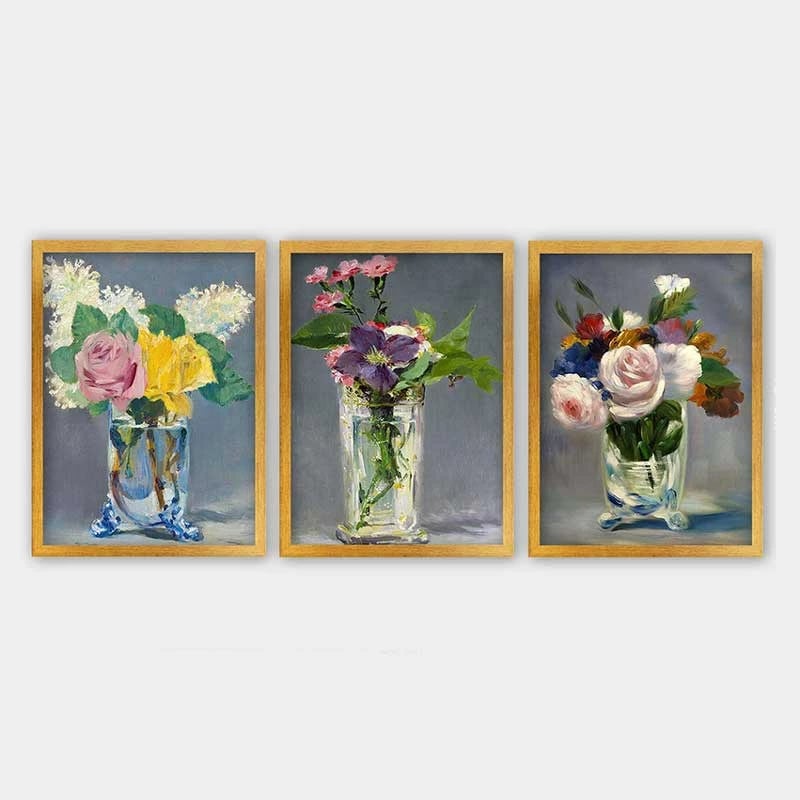 Pikturë dekorative me kornizë (3 copë), Wallity, 3AC_UN7124565_3545