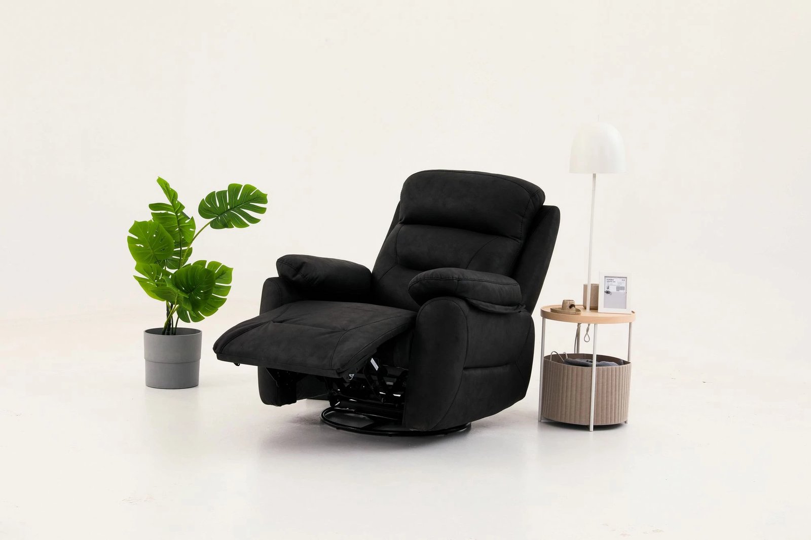 Karrige relaksuese elektrike, ngjyrë e zezë, Comfort