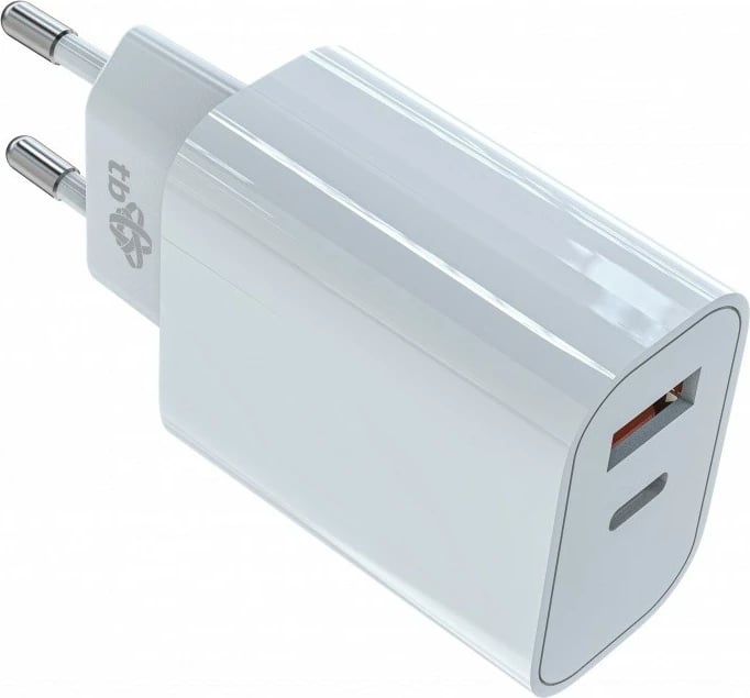 Karikues muri TB AZTBXUL2USB3ACW, 2x3A, USB C + USB A, 20W, Bardhë