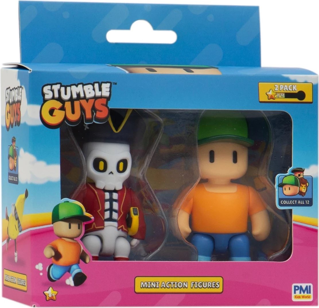 Figura mini Stumble Guys, set 2 copë, Ver.A