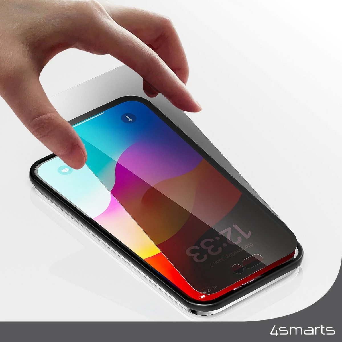 Mbështjellës ekrani 4smarts 540599, Apple, iPhone 15 Plus, Transparent
