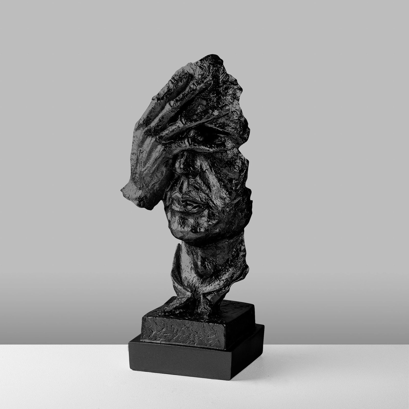 Objekt dekorativ Evila Originals, Yak-032-C, ngjyrë e zezë