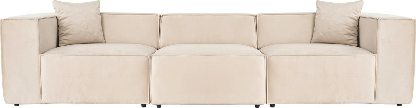 Divan treshe Lora, krem, Atelier del Sofa