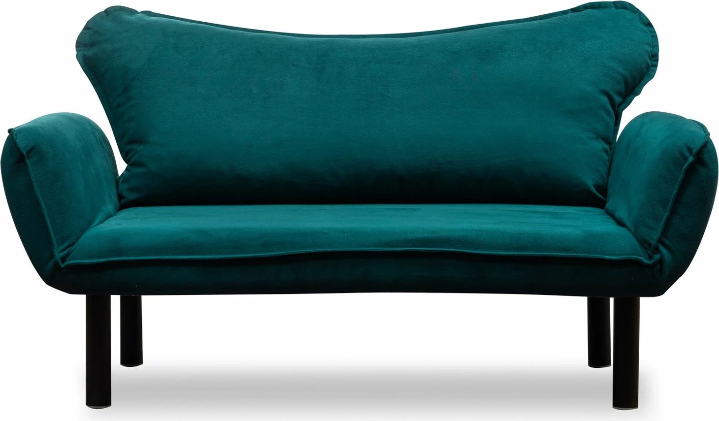 Divan-krevat dy ulëshe, ngjyrë petrol blue, Atelier del Sofa, Chatto