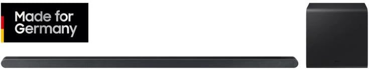 Soundbar Samsung HW-S810GD/ZG 3.1.2 me Dolby Atmos pa tela, Q-Symphony, ultra i hollë, e zezë, set 2 pjesë