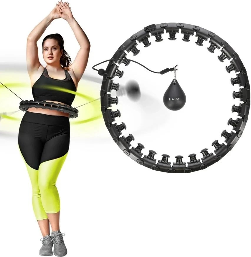 Hula hop HMS HHW12 me tab dhe pesha, i zi