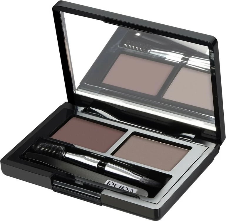 Set për vetulla Pupa Milano Eyebrow Design Set për femra 002 Brown 1.1g