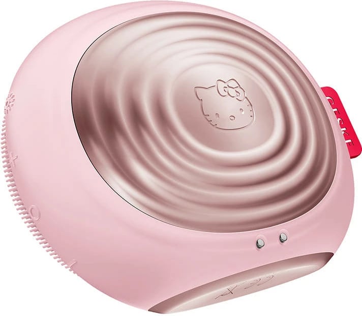 Furçë sonike për fytyrë Geske HK000008PI01 5-në-1 me aplikacion, Hello Kitty, rozë