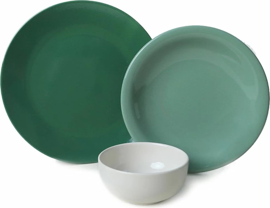 Set enësh për drekë prej qeramike, 18 copë, Hermia Concept, X0001509400000000000000000