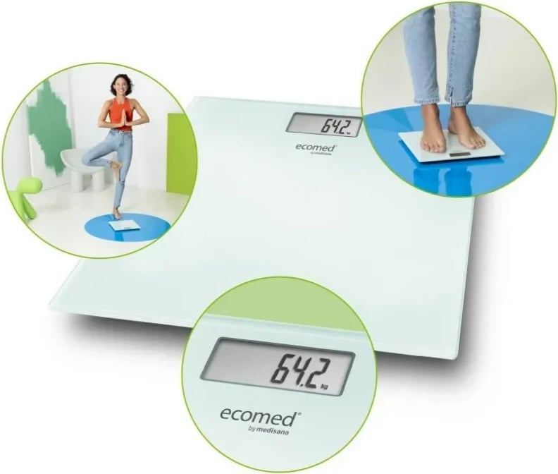 Peshore personale Medisana Ecomed PS-72E, Elektronike, Bardhë