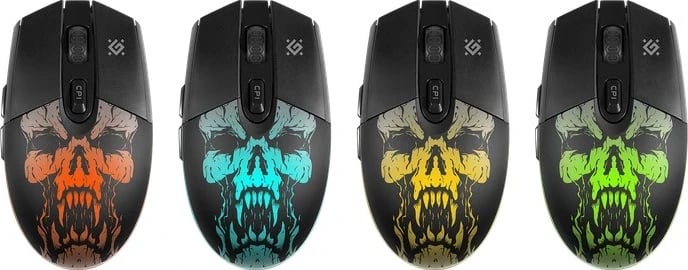 Maus për lojëra Defender Beta GM-707L, Wireless Optik 1600 DPI