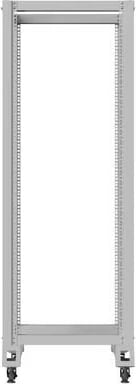 stendë rafti e hapur 19", Lanberg OR01-6032-S, 32U, 600x1000 mm, kapacitet 600 kg, gri RAL 7035