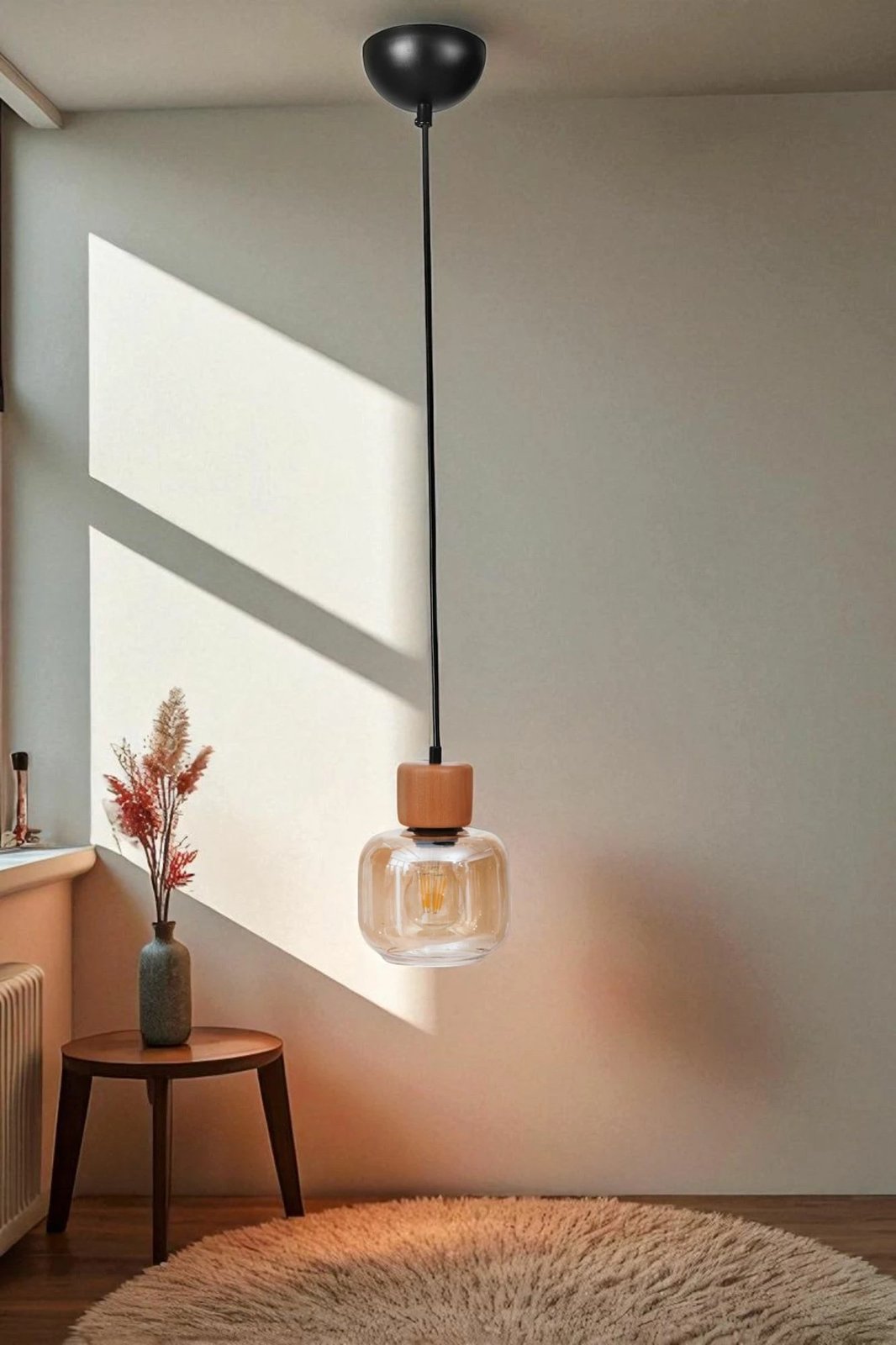 Llambë tavani Opviq, ngjyrë mjaltë, lis, e zezë, 9068-1 Llambë tavani Opviq, ngjyrë mjaltë, lis, e zezë, 9068-1