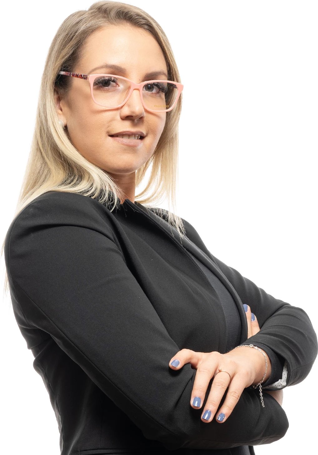 Korniza opttike për femra Emilio Pucci, rozë