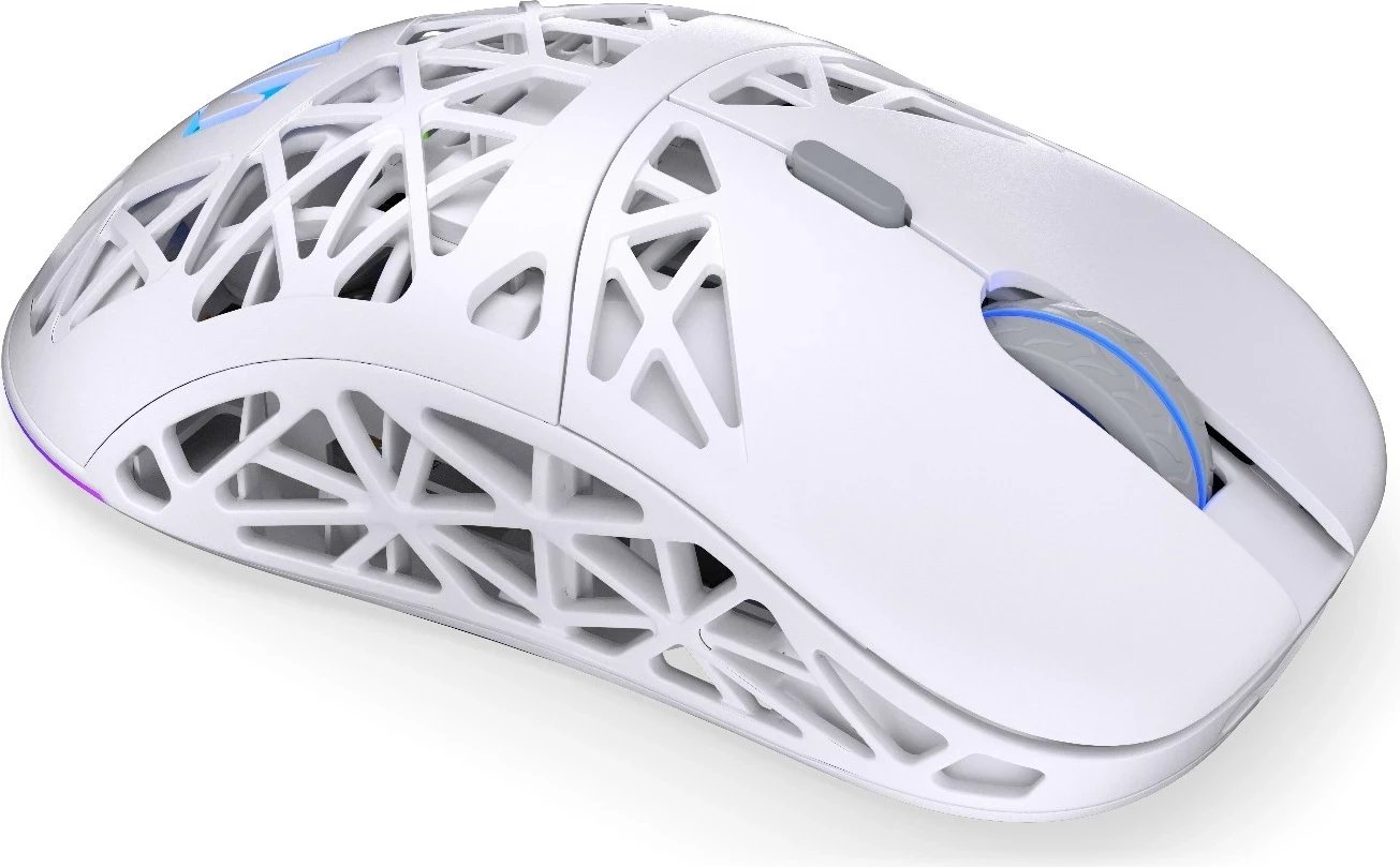 Maus gaming ENDORFY LIV Wireless Onyx White EY6A019, 12000 DPI, ARGB, i bardhë