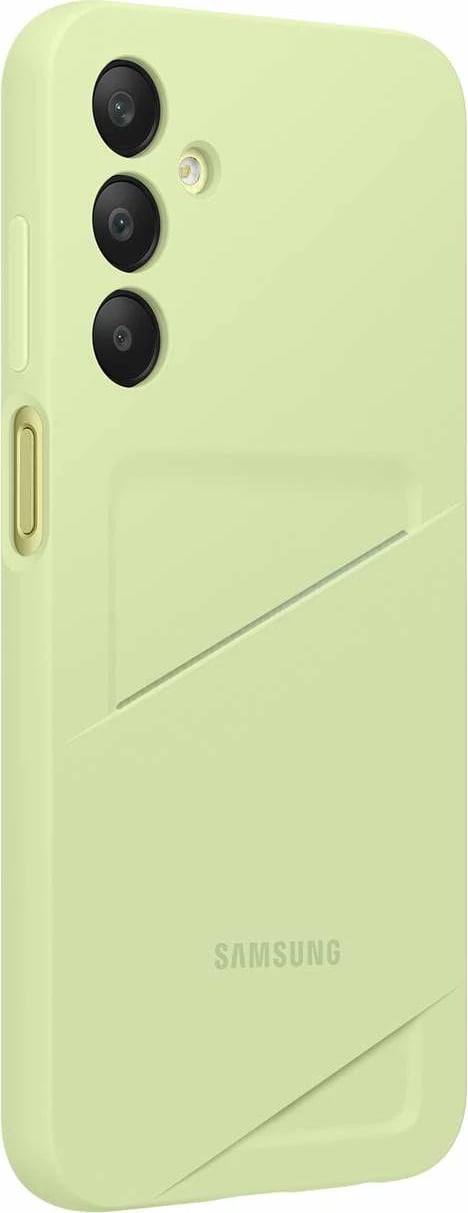 Mbështjellës Samsung Card Slot Case EF-OA156TMEGWW për Galaxy A15/A15 5G, xhep kartelash, Jeshil
