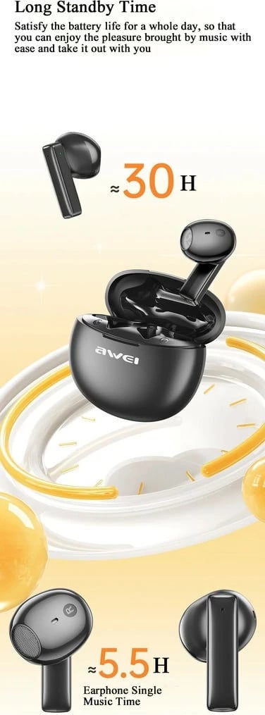 Kufje Me Bluetooth AWEI T87