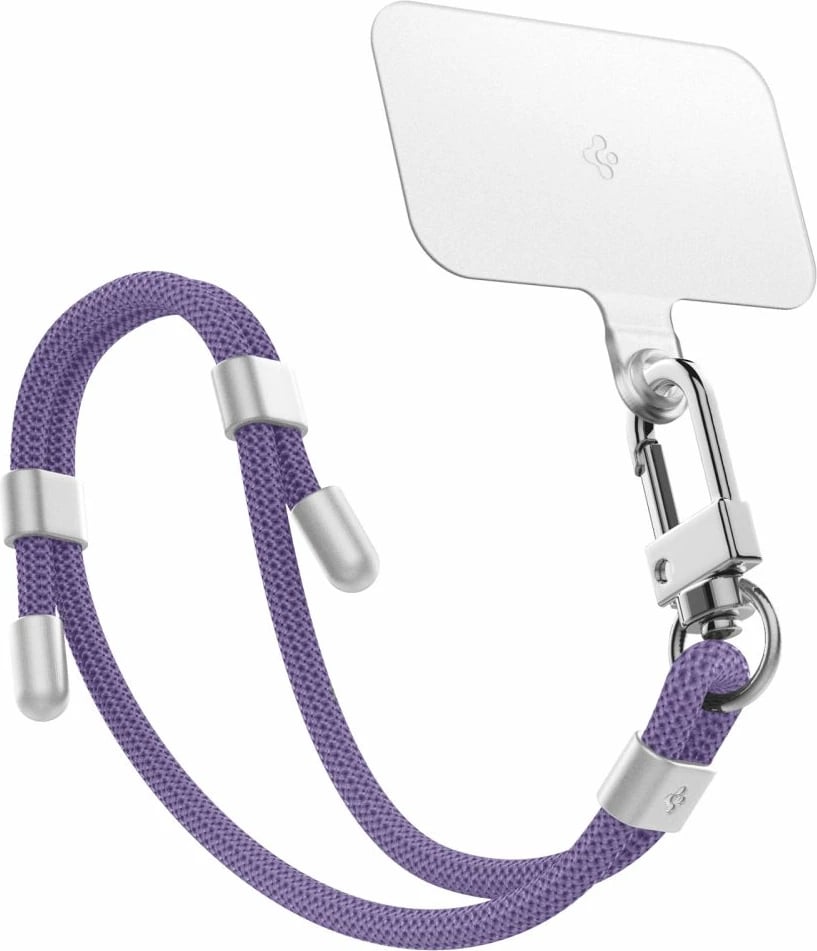 Set litarësh universal Spigen me rrip për trup dhe dorë, vjollcë