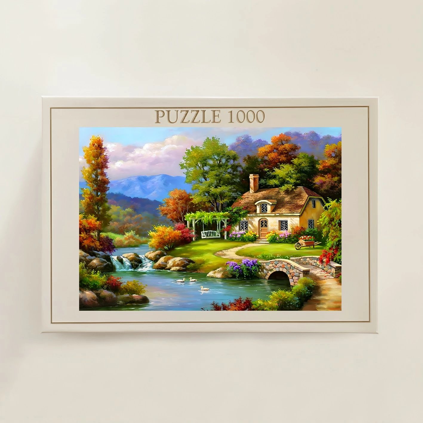 Puzzle 1000 copë, Evila Originals, shumëngjyrësh, PZL_07_1000