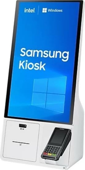 Kiosk vetëshërbimi Samsung LH24KMC3BGCXEN, 24", Intel Core i3, Windows 10 IoT, Bardhë Kiosk vetëshërbimi Samsung LH24KMC3BGCXEN, 24", Intel Core i3, Windows 10 IoT, Bardhë