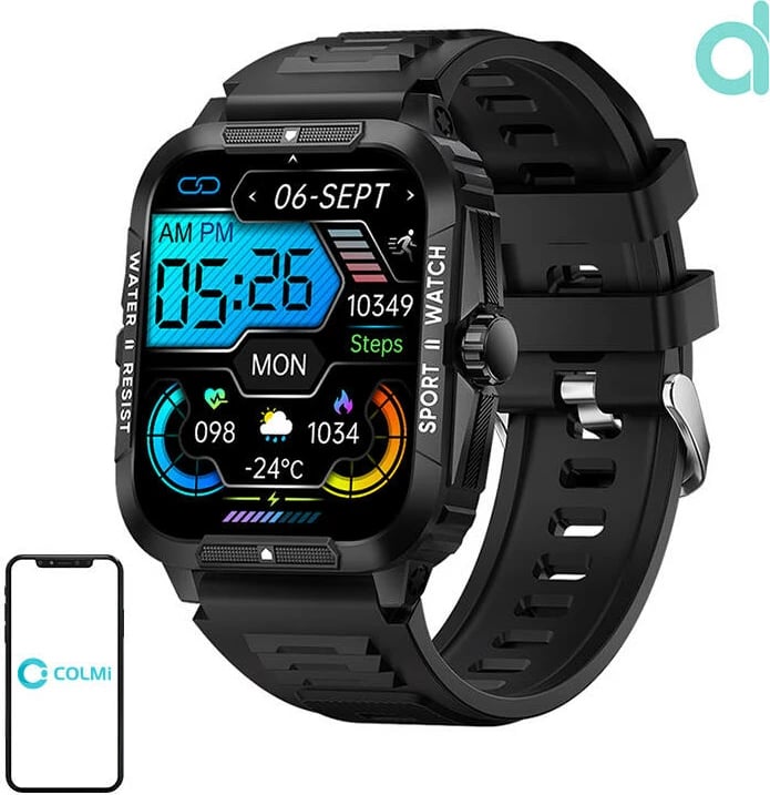 Smartwatch Colmi P76, 1.96", 430 mAh, i zi