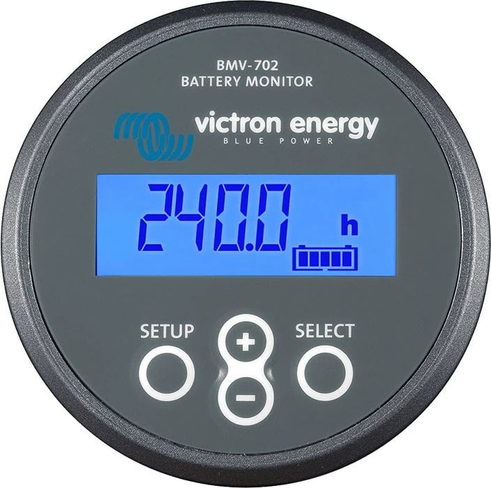 Monitor baterie Victron Energy BMV-702, ekran dixhital, gri