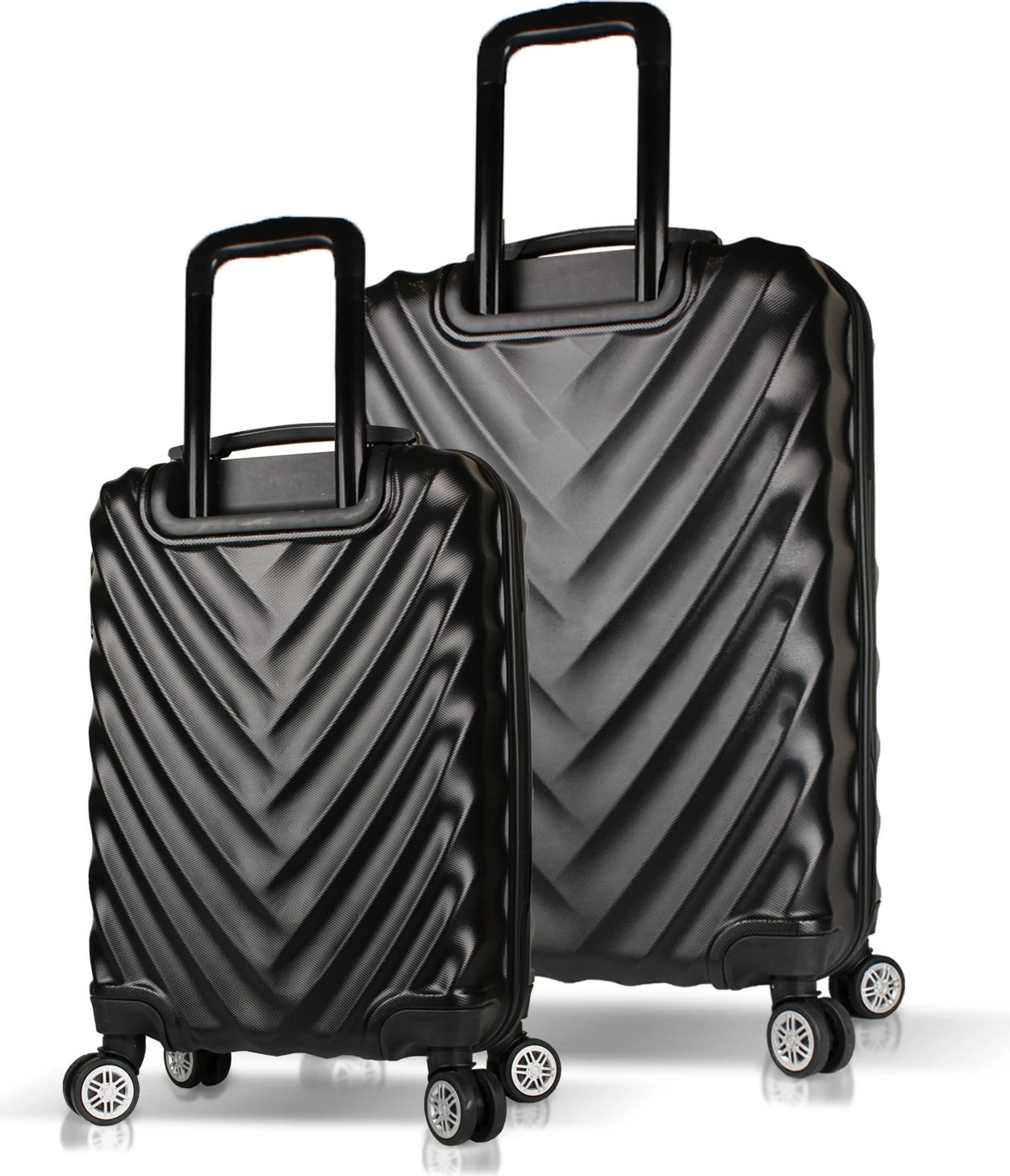 Set valixhesh (2 copë), ngjyrë e zezë, Zoozie Bags, 6708