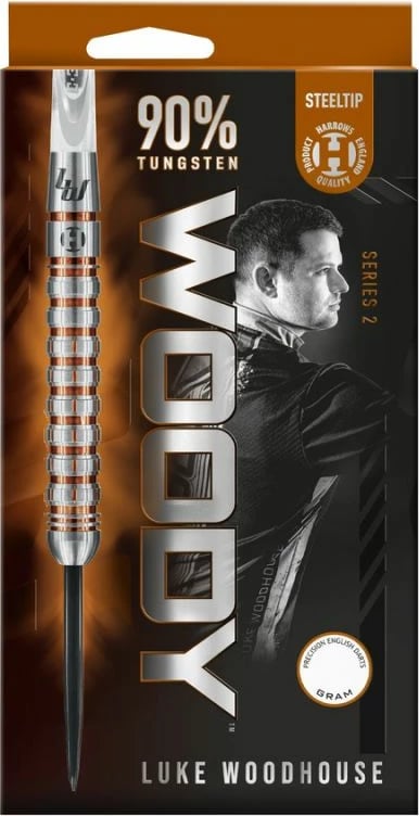 Shigjeta dart Harrows për meshkuj/femra, kafe/zeza