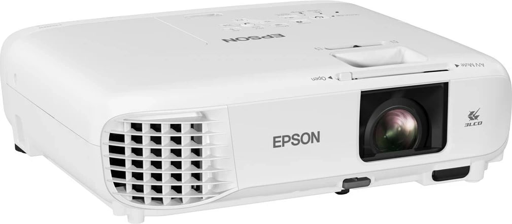 Projektor Epson EB-W49, 3800 ANSI lumens, 3LCD, WXGA, Bardhë