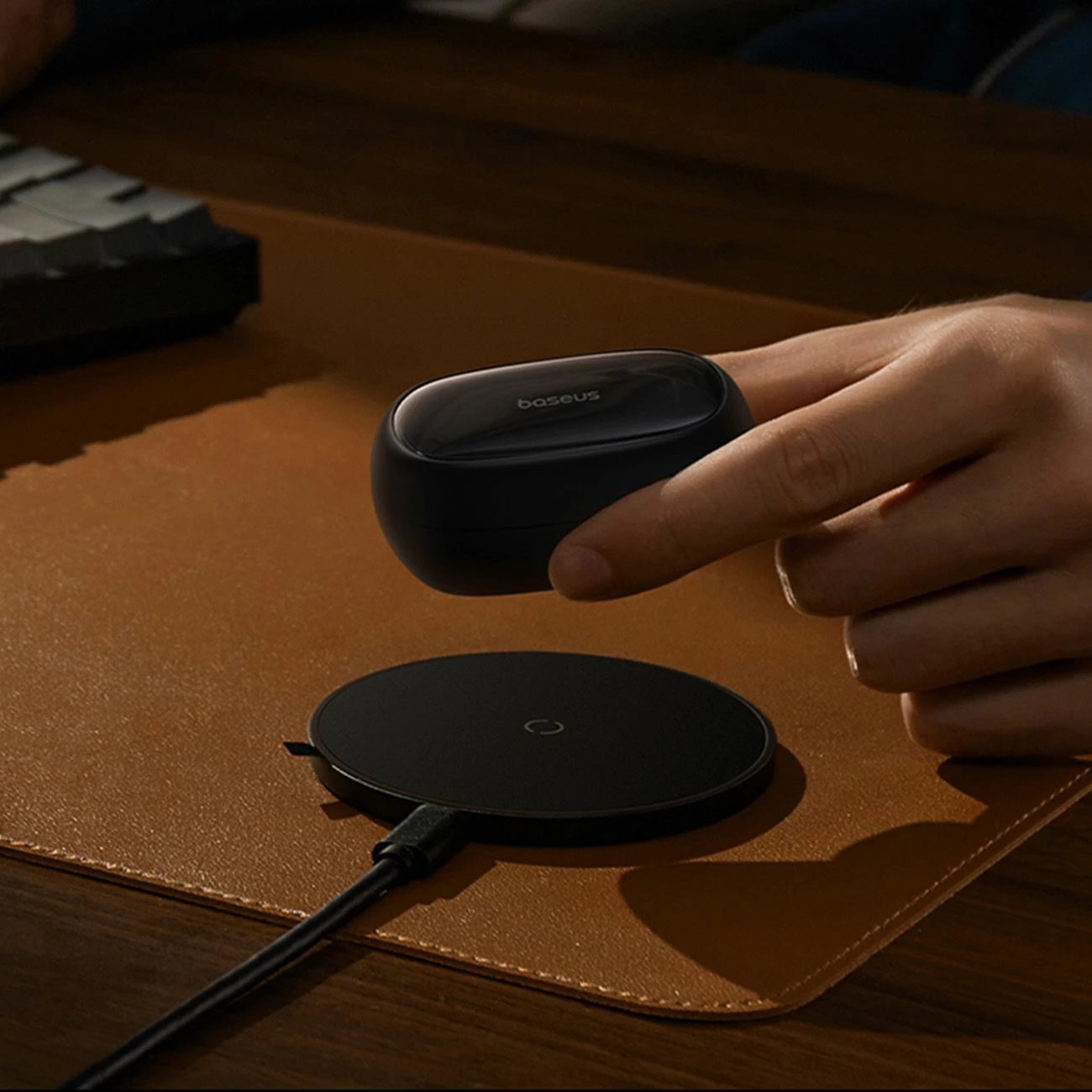 Kufje wireless Baseus Bowie MA20 Pro TWS me ANC, IPX6, të zeza