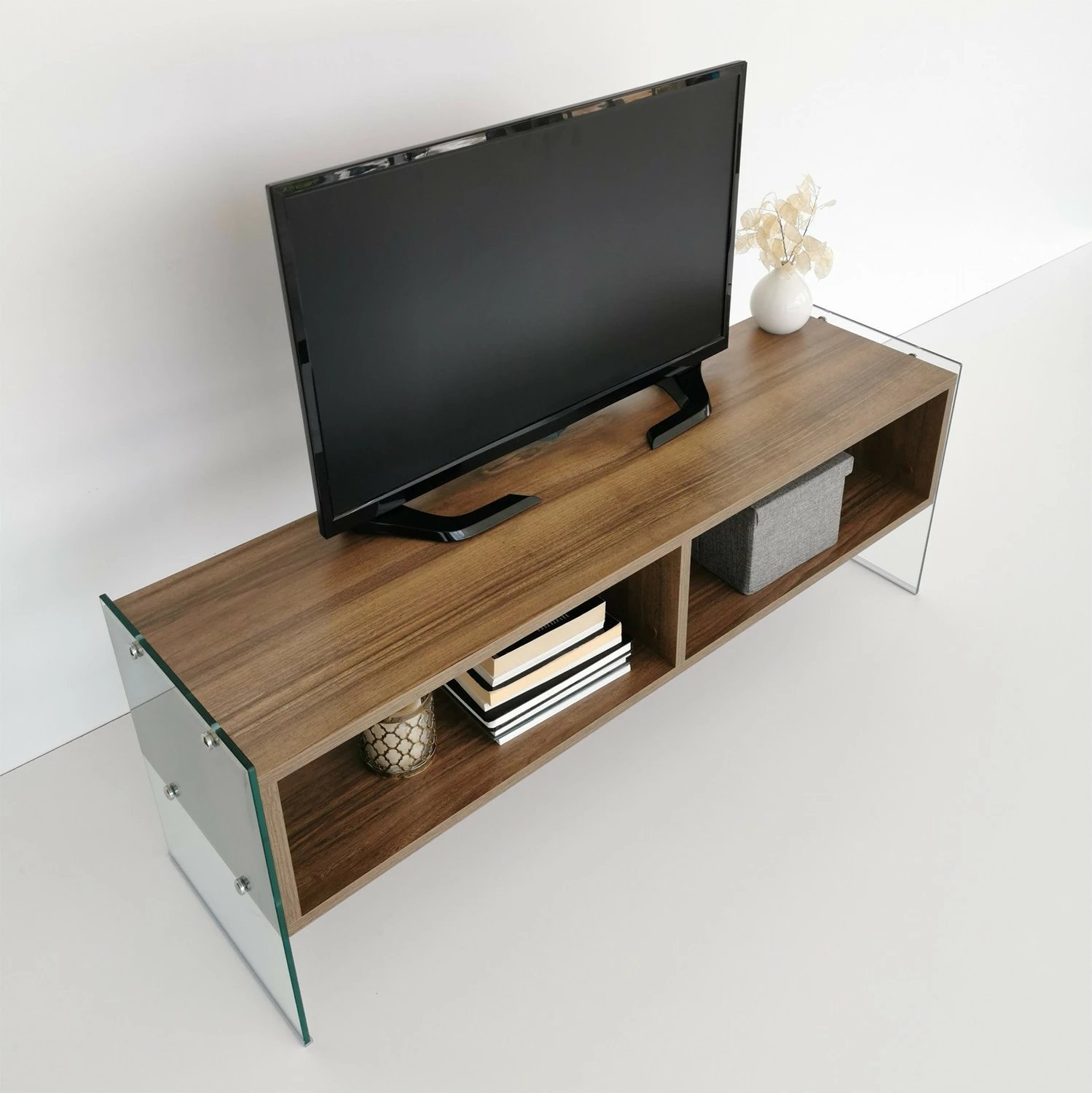 Komodë TV Hanah Home, TV404, ngjyrë arre, 120x45x35cm